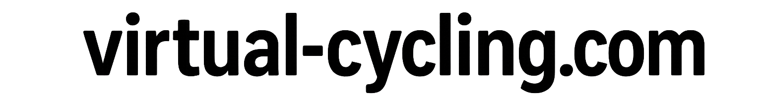 Virtual-Cycling World Map Logo